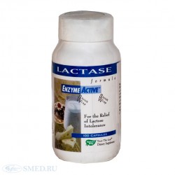 Лактаза фермент 100 шт. капс. 645 мг