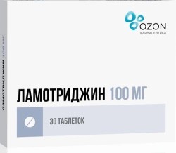 Ламотриджин табл. 100 мг 30 шт.