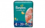 Подгузники, Pampers (Памперс) 7-14 кг №20 Актив беби-драй макси