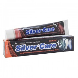 Зубная паста Silver Care контрол без фтора 75 мл