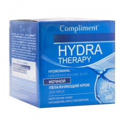 Крем для лица Compliment Гидра терапи ночной увлажняющий 50 мл