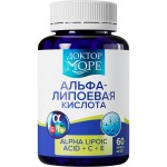 Альфа-липоевая кислота + витамин C + витамин E, Доктор Море капсулы 700 мг 60 шт