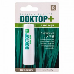 Бальзам для губ Relouis Доктор+ Алоэ вера