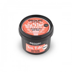 Крем для лица Organic Kitchen Йес Ай ду матовый бархат амурский и свежий белый персик 100 мл