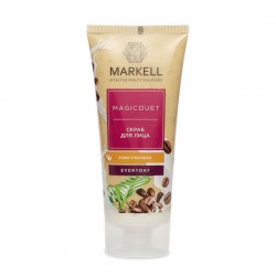 Скраб для лица Markell Магический дуэт кофе и молоко
