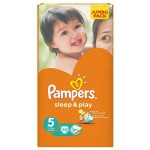 Подгузники, Pampers (Памперс) 11-18 кг р. 5 №58 слип энд плей джуниор