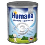 Смесь молочная, Humana (Хумана) 350 г последующая Платин 3 с 12 мес.