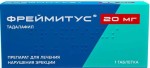 Фреймитус, таблетки покрытые оболочкой пленочной 20 мг 1 шт