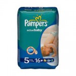 Подгузники, Pampers (Памперс) 11-18 кг р. 5 №10 актив беби джуниор