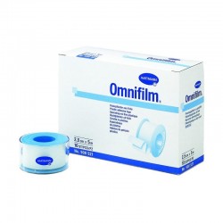Пластырь фиксирующий Omnifilm из прозрачной пленки гипоаллергенный р. 2.5смх5м 1 шт.