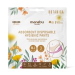 Трусики гигиенические женские, Marabu (Марабу) р. M-L (60-90см) 3 шт Ботаника впитывающие одноразовые